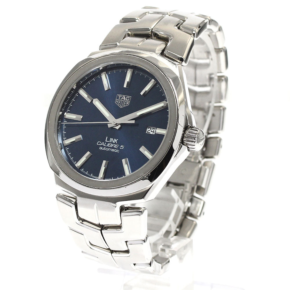 TAG HEUER Link WBC2112 Calibre 5 Navy Dial Automatic Men's Watch_894591