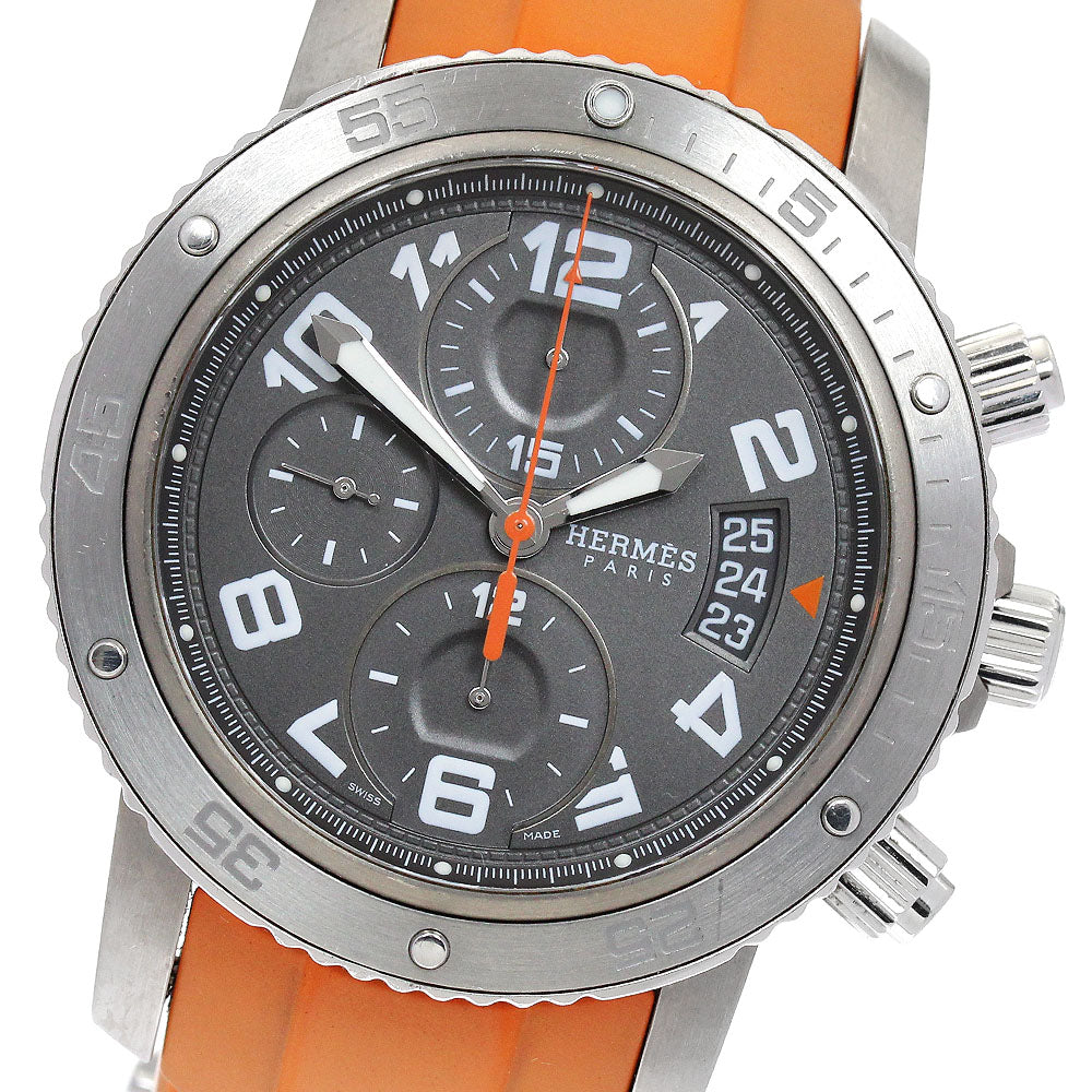 HERMES Clipper Mechanic Diver CP2.941 Chronograph Automatic Men's Watch_894609