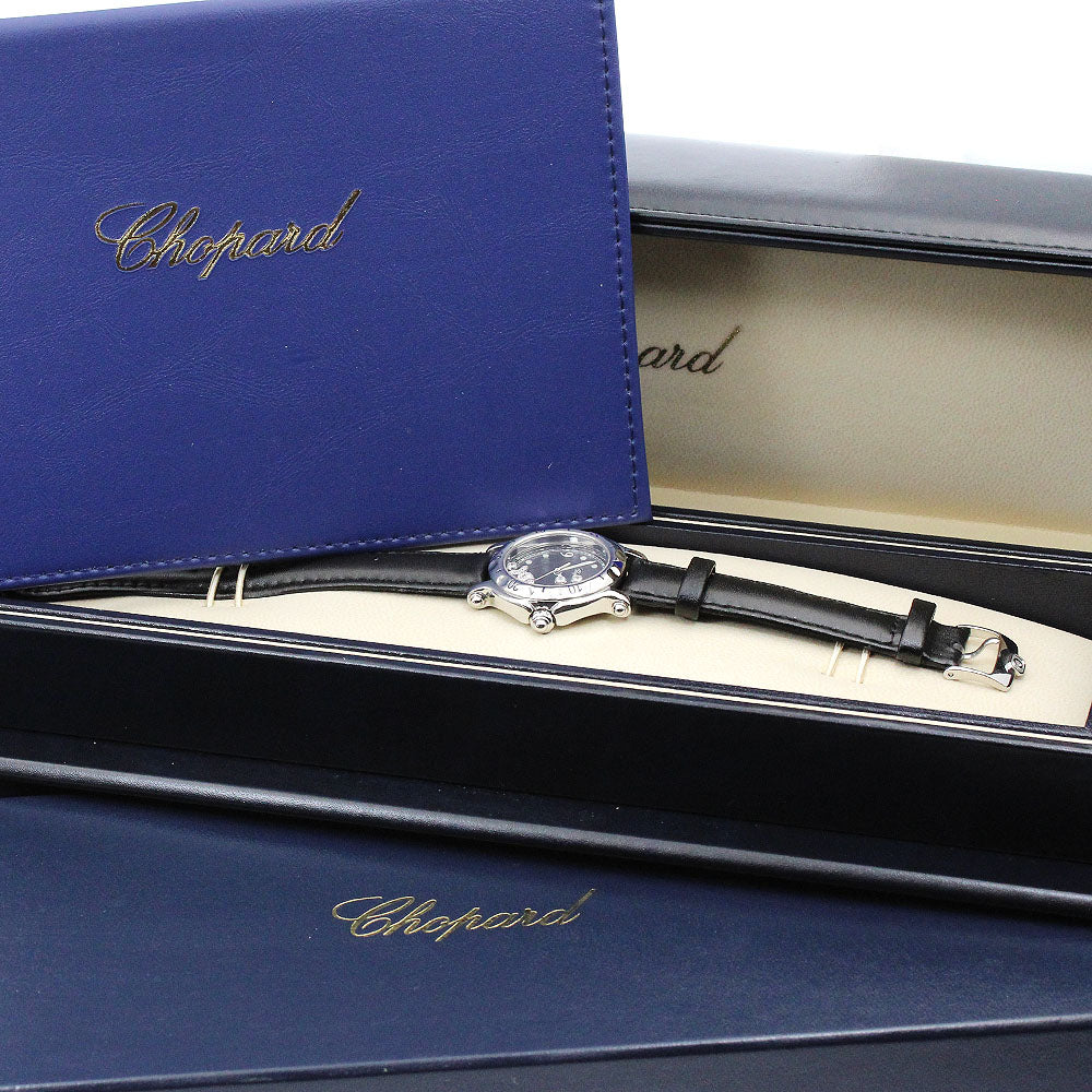 Chopard Happy sport happy fish 27/8921 black Dial Quartz Ladies Watch_894623