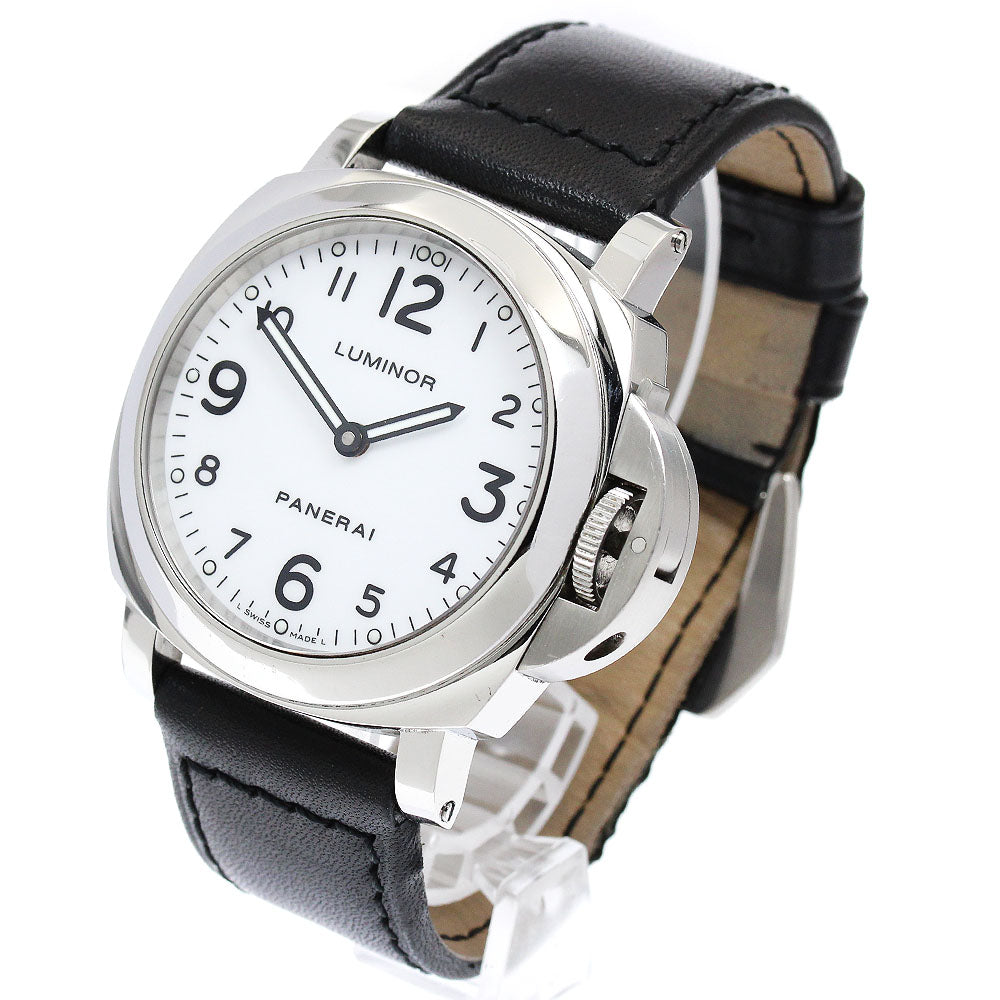 PANERAI Luminol base PAM00114 white Dial Hand Winding Men's Watch_894654