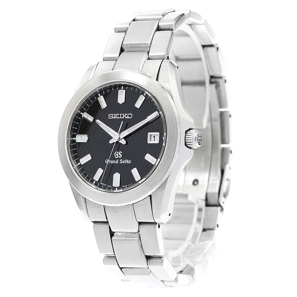 SEIKO Grand Seiko SBGF021/8J56-8020 Date Black Dial Quartz Men's Watch_894700