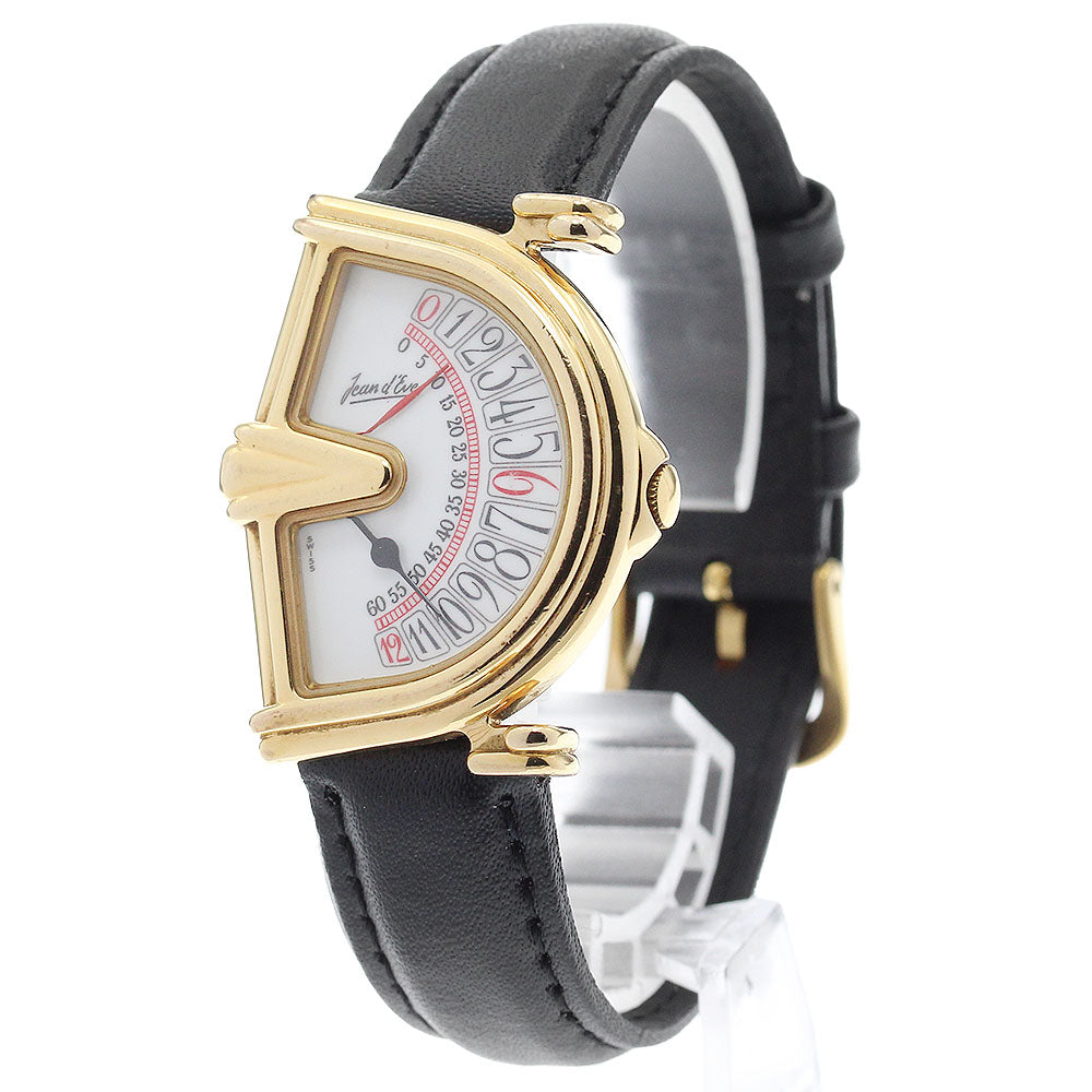 Jean d'Eve Sectra Retrograde white Dial Quartz Men's Watch_894701
