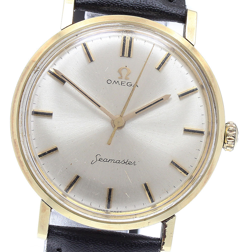 OMEGA Seamaster Silver Dial Hand Winding Men's Watch_894705