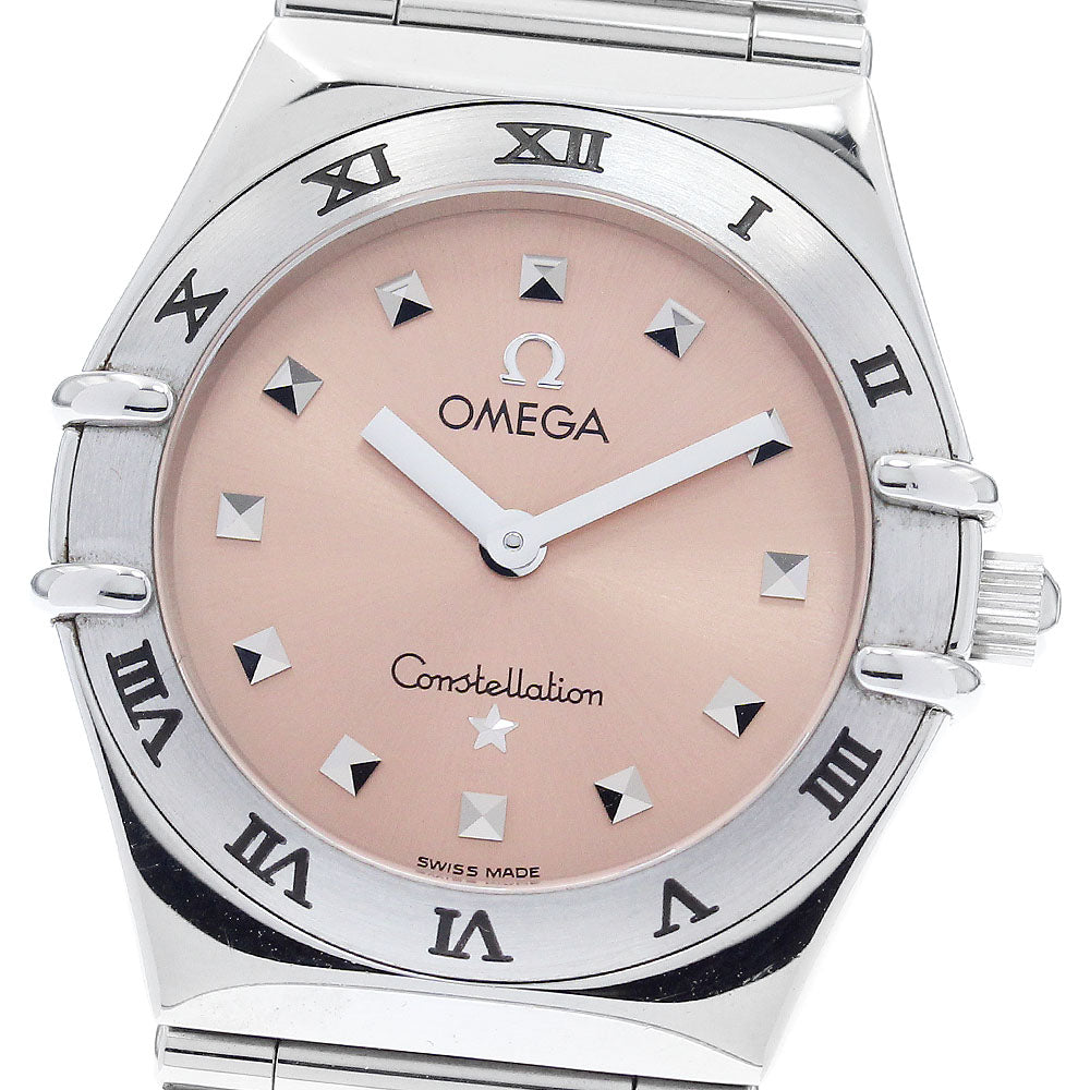 OMEGA Constellation My Choice 1571.61 pink Dial Quartz Ladies Watch_894710