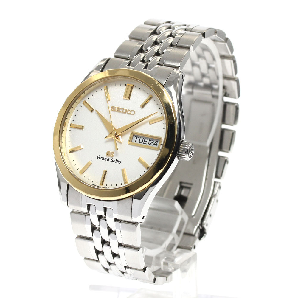 SEIKO Grand Seiko SBGT002/9F83-9A10 YG Bezel Day Date Quartz Men's Watch_894711