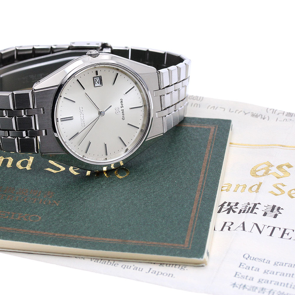 SEIKO Grand Seiko SBGS003/9587-8000 Date Silver Dial Quartz Men's Watch_894729