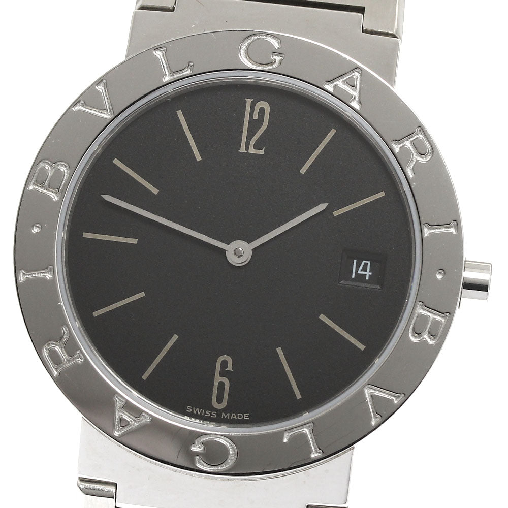 BVLGARI BVLGARIBVLGARI BB33SS Date black Dial Quartz Men's Watch_894735