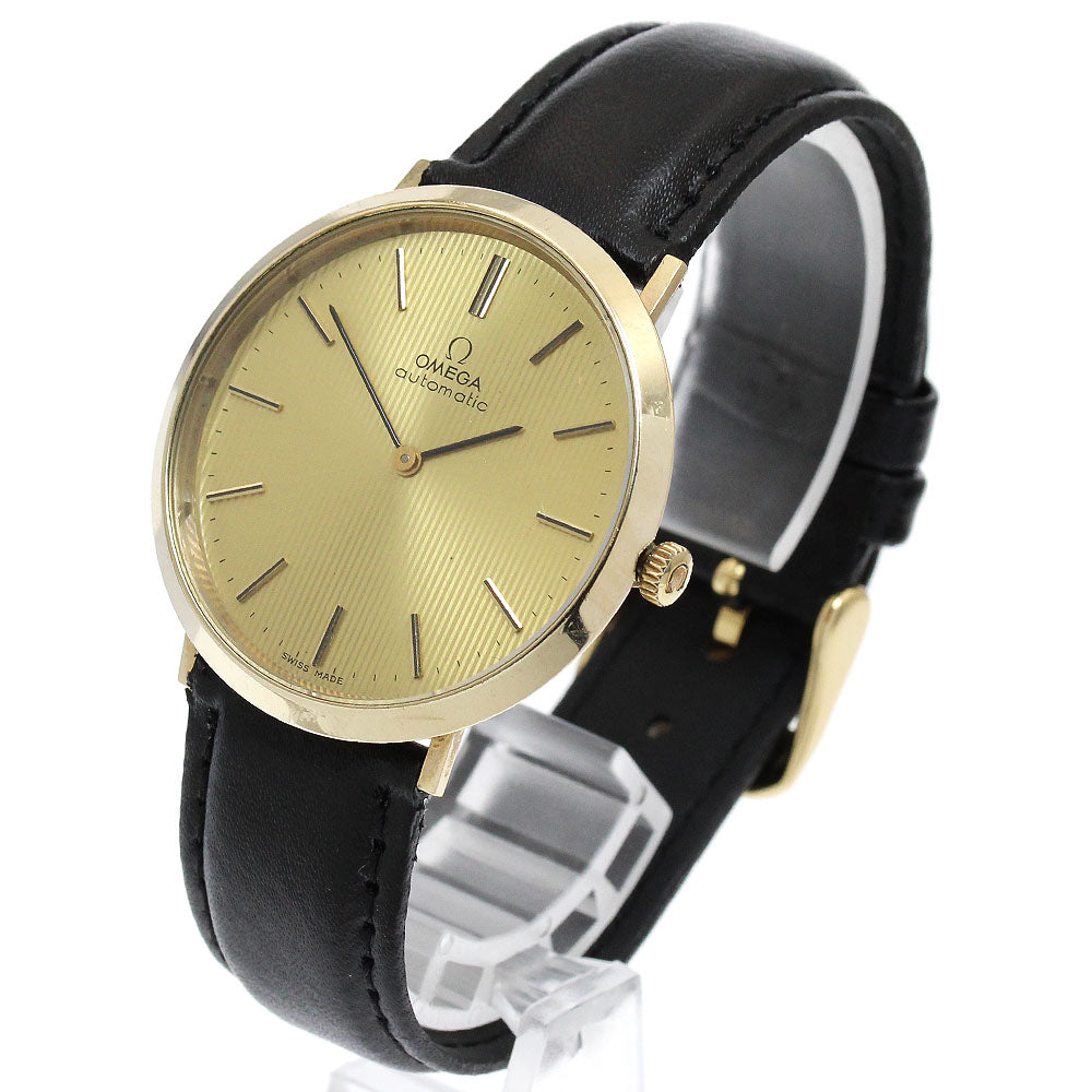 OMEGA Round 36MM Gold Dial Automatic Men's Watch_894749