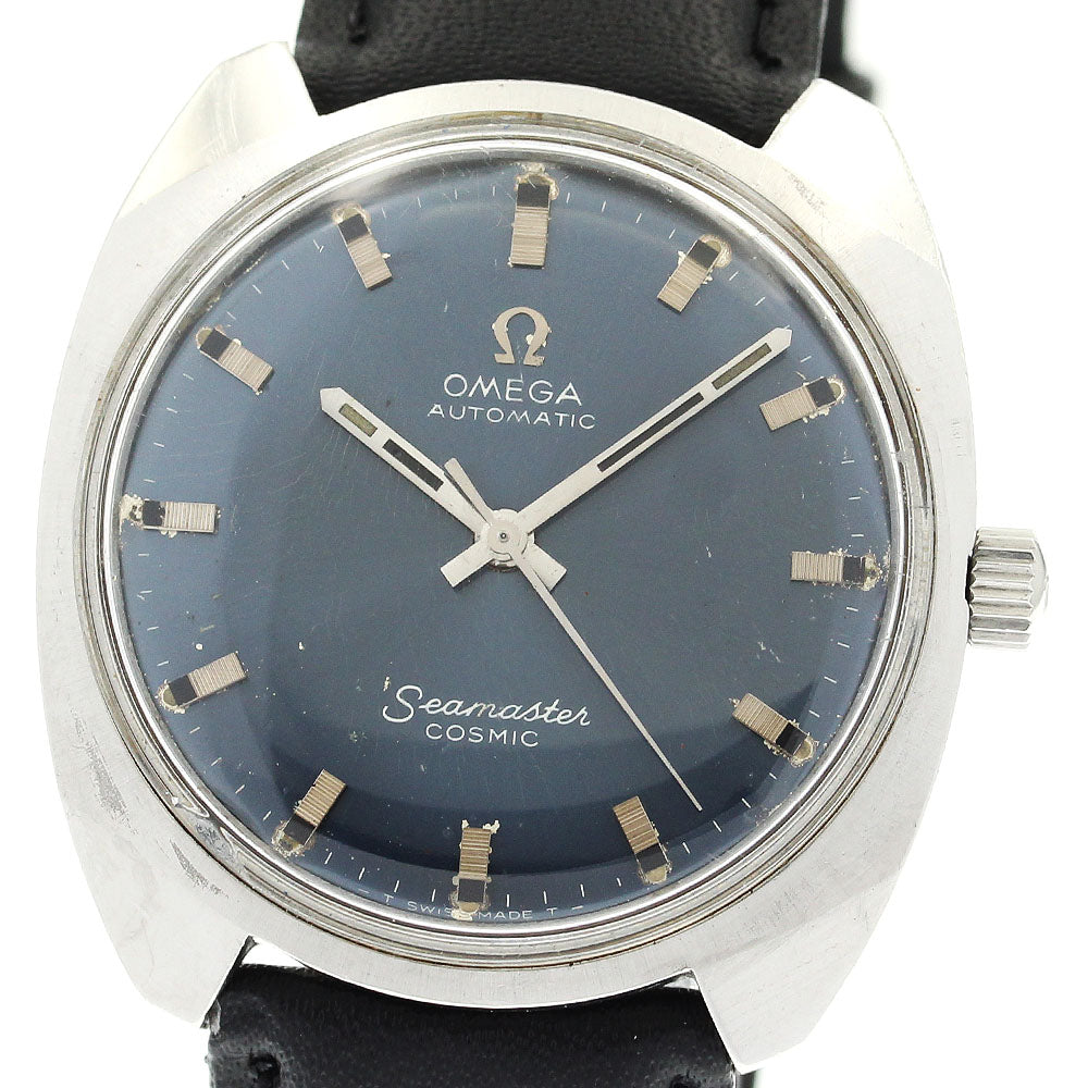 OMEGA Seamaster Cosmic Date Navy Dial Automatic Men's Watch_894756