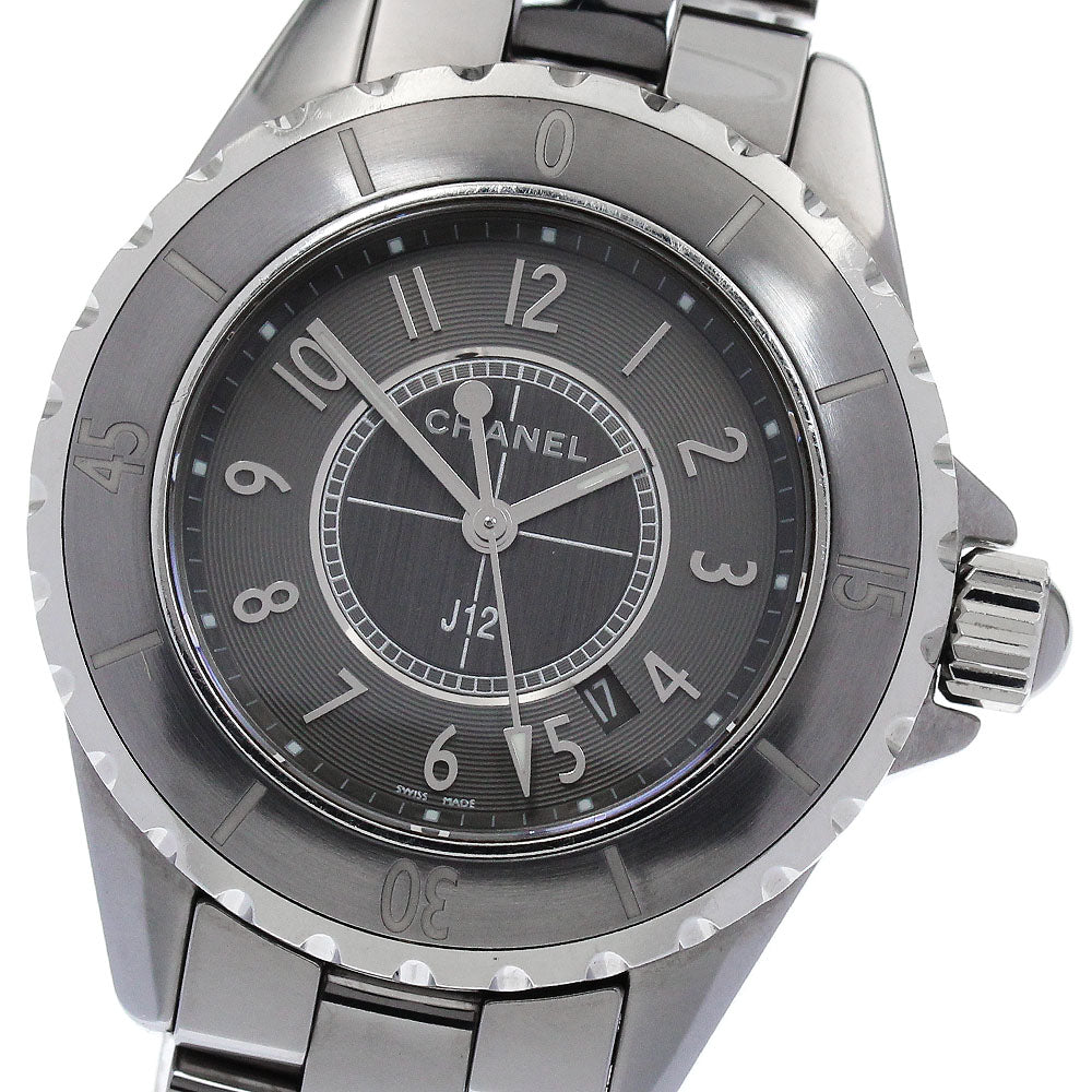 CHANEL J12 Chromatic H2978 Date gray Dial Quartz Ladies Watch_894780