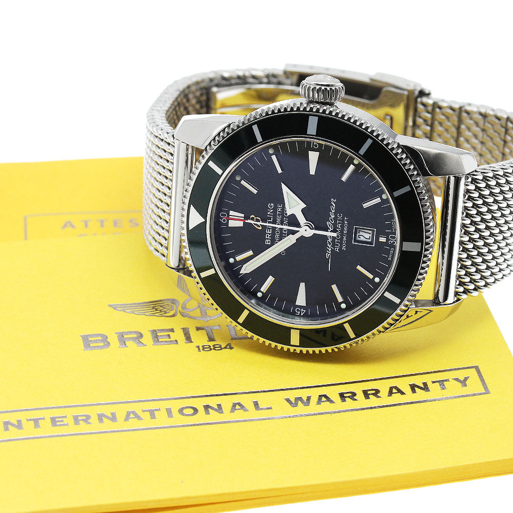 BREITLING Super Ocean Heritage46 Green Edition A17320 Date AT Men's Watch_894808