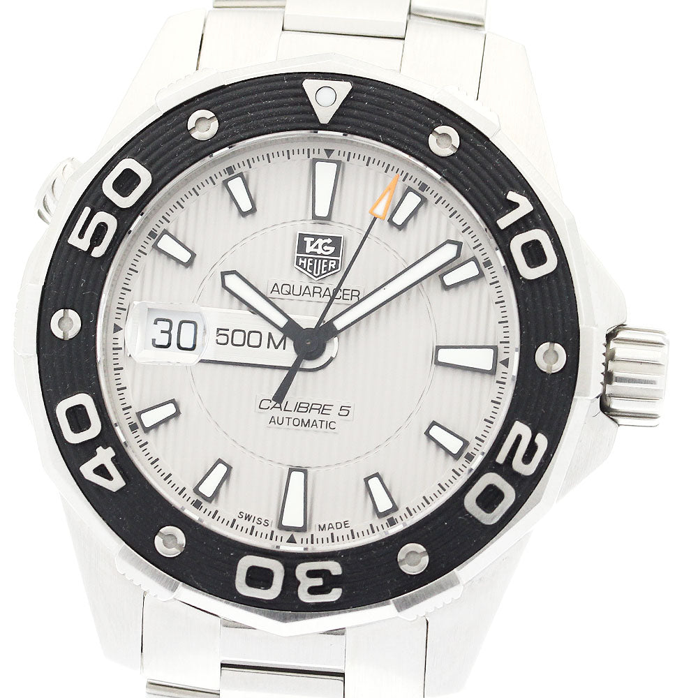 TAG HEUER Aqua racer WAJ2111 Caliber 5 gray Dial Automatic Men's Watch_894809