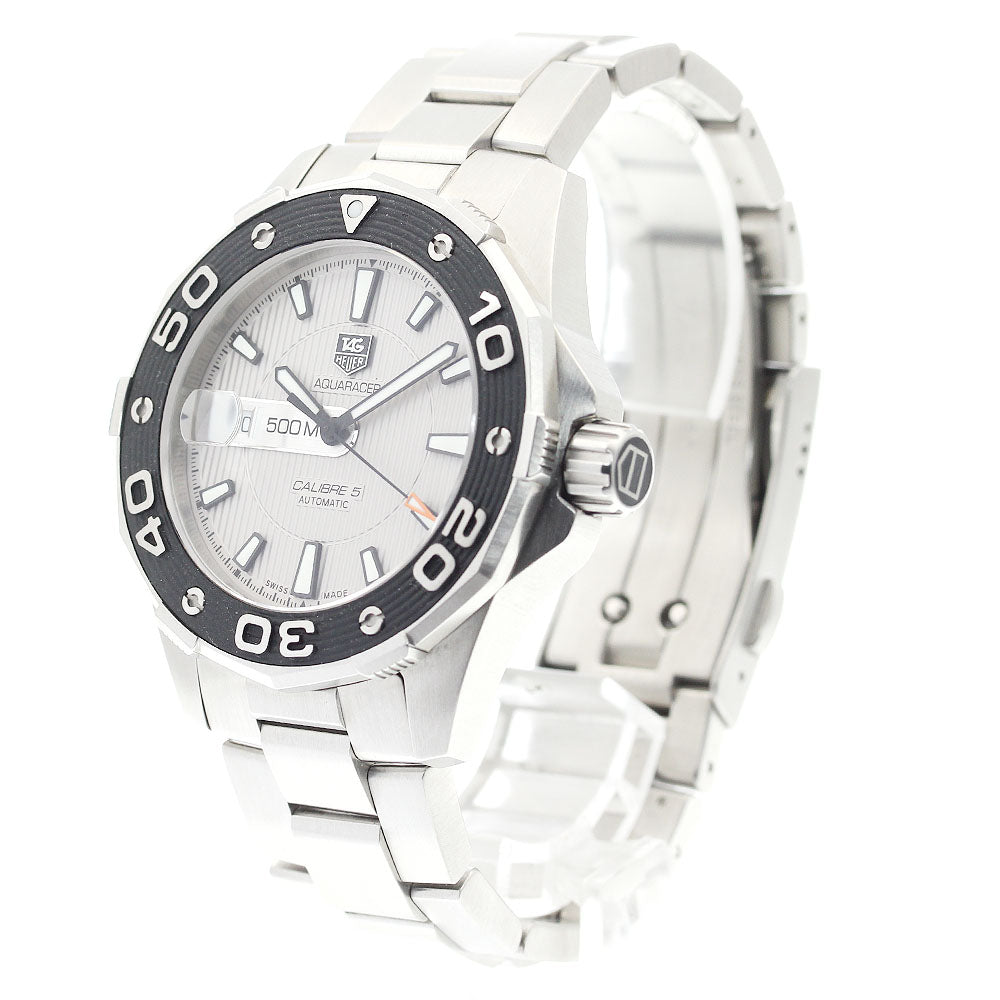 TAG HEUER Aqua racer WAJ2111 Caliber 5 gray Dial Automatic Men's Watch_894809