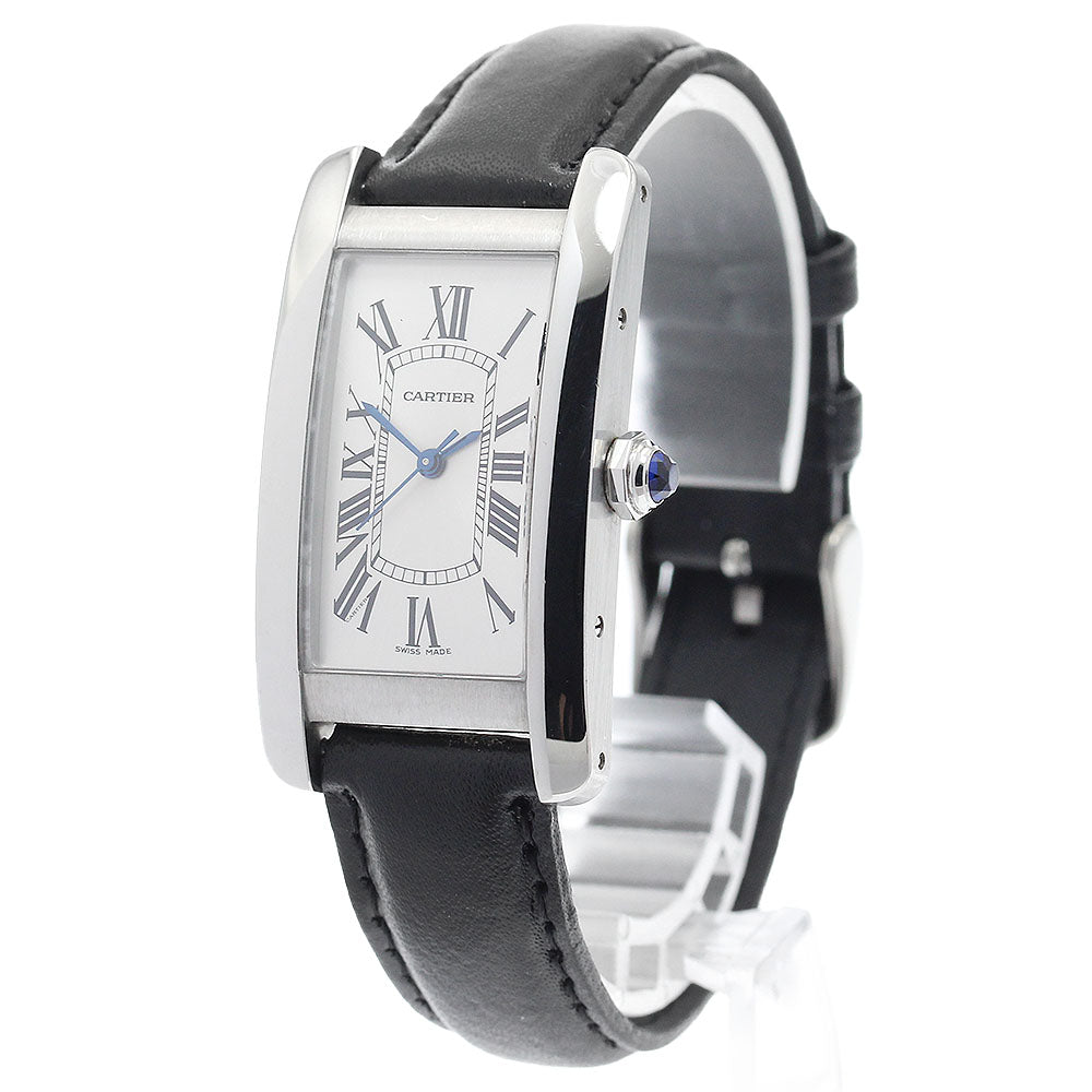 CARTIER Tank American MM WSTA0017 Silver Dial Automatic Boy's Watch_894874
