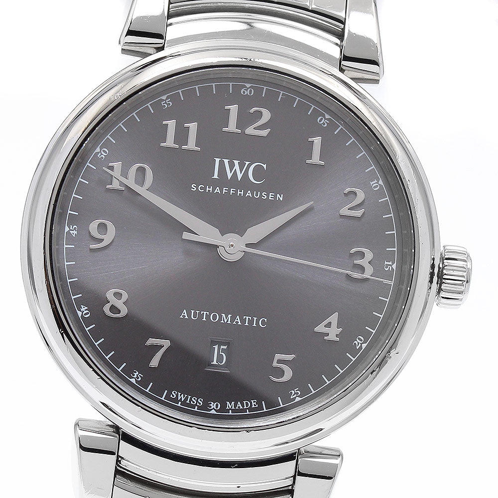 IWC SCHAFFHAUSEN Da Vinci IW356602 Date gray Dial Automatic Men's Watch_894887