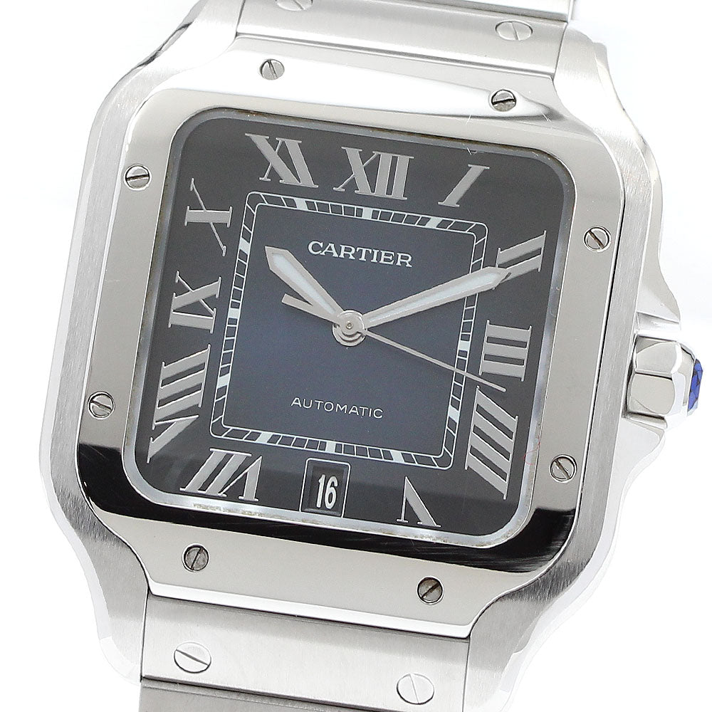 CARTIER Santos de Cartier LM WSSA0030 Date Automatic Men's Watch_894891