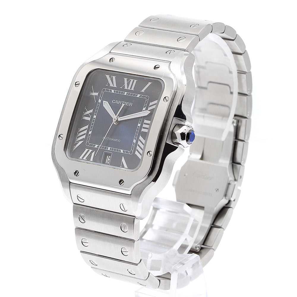CARTIER Santos de Cartier LM WSSA0030 Date Automatic Men's Watch_894891