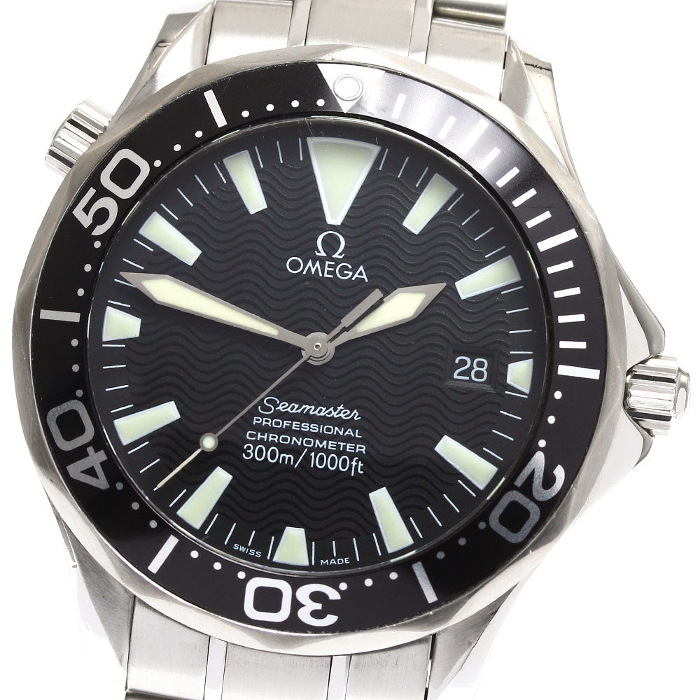 OMEGA Seamaster300 2254.50 Date black Dial Automatic Men's Watch_894911