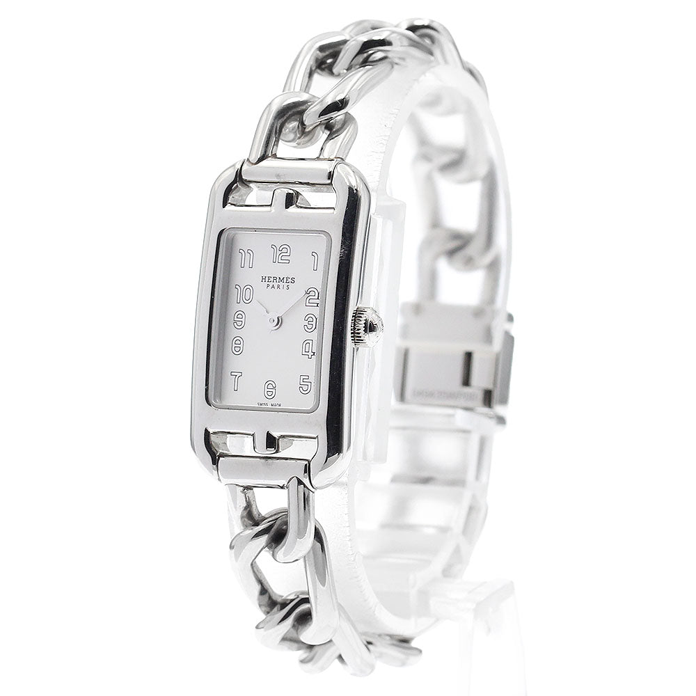 HERMES Nantucket NA2.110 Silver Dial Quartz Ladies Watch_894916