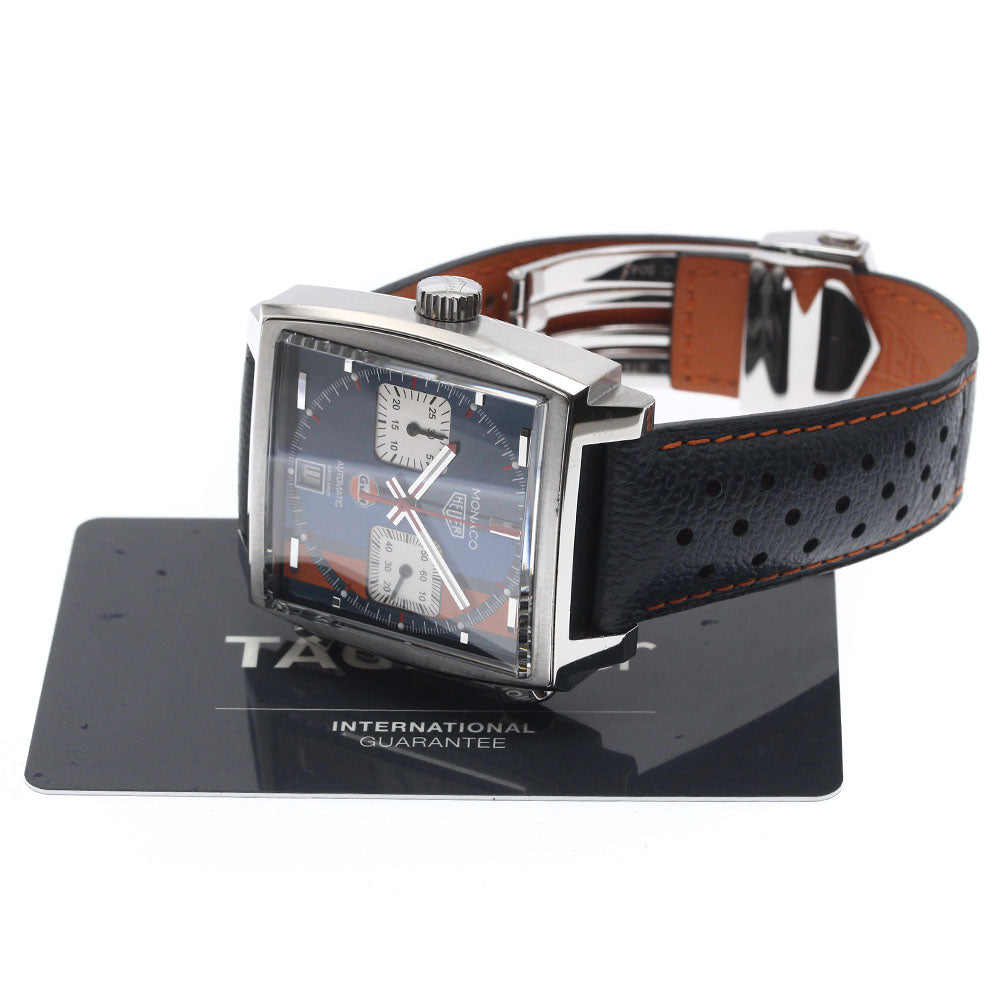 TAG HEUER Monaco Gulf Edition CAW211R.FC6401 Caliber 11 AT Men's Watch_894917