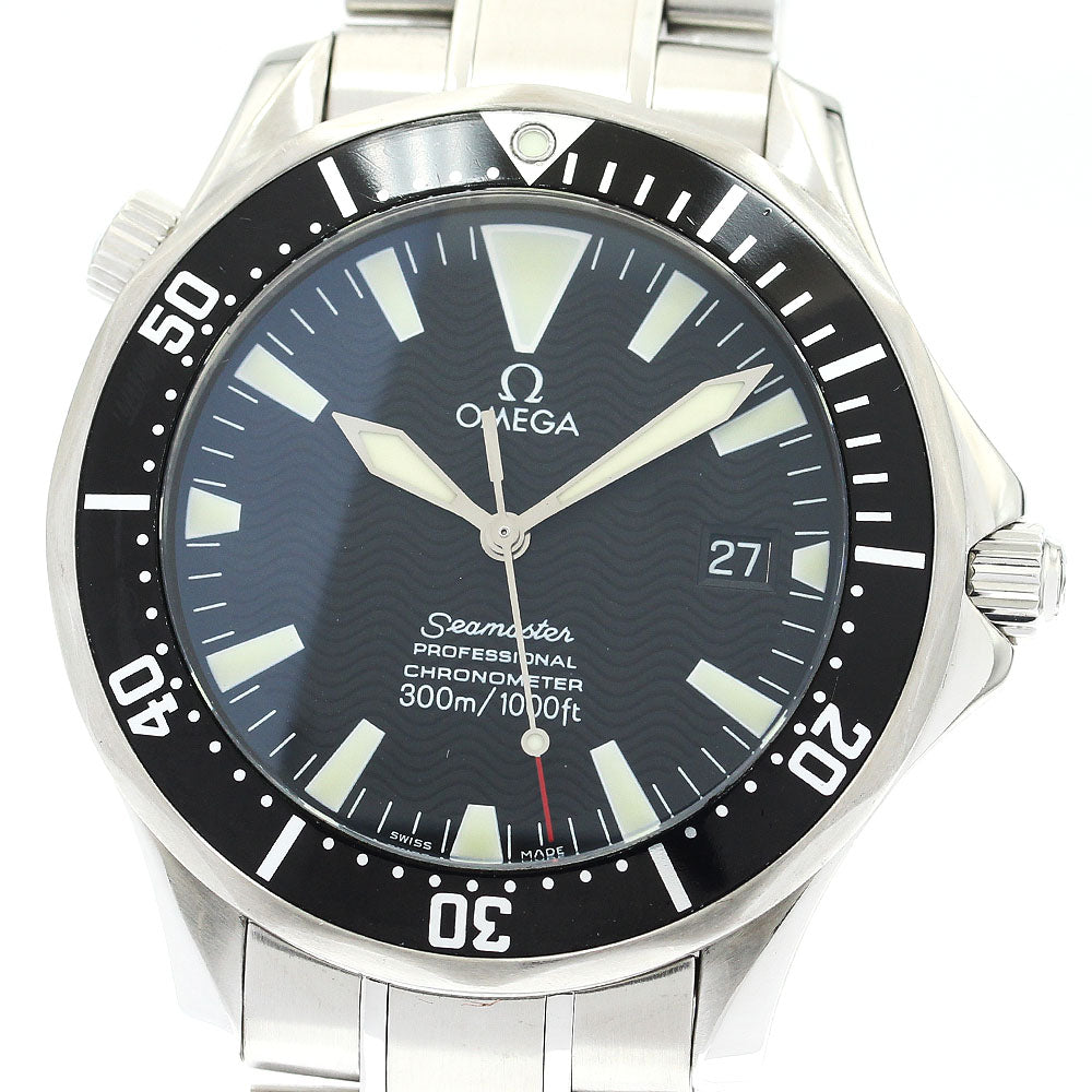 OMEGA Seamaster300 2254.50 Date Black Dial Automatic Men's Watch_894919