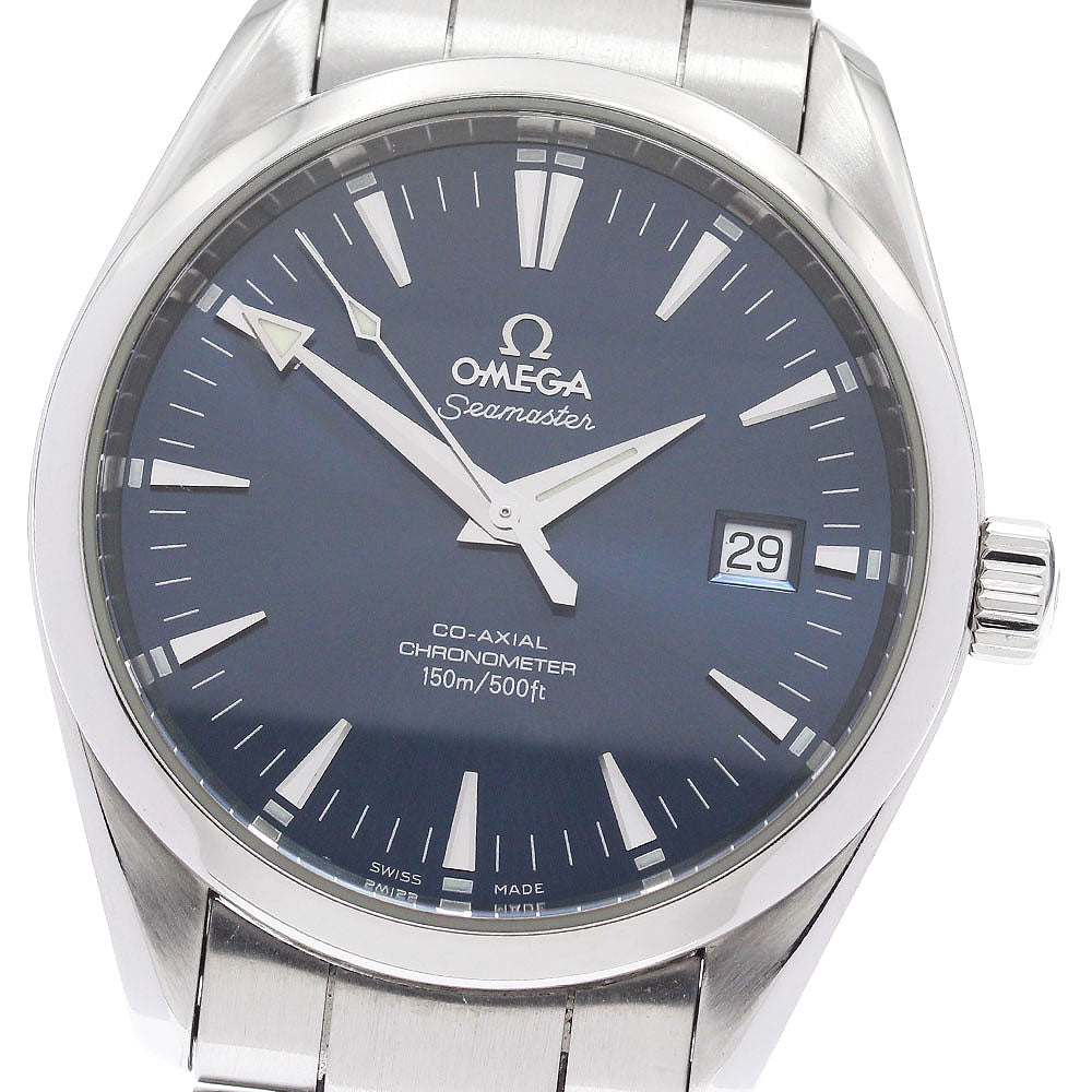 OMEGA Seamaster Aqua Terra 2503.80 Date Navy Dial Automatic Men's Watch_894921