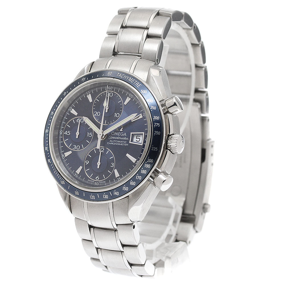 OMEGA Speedmaster 3212.80 Date Chronograph Blue Dial Automatic Men's _894923