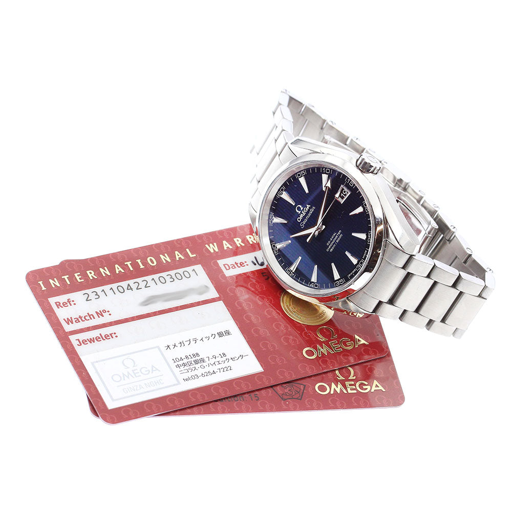 OMEGA Seamaster Aqua Terra 231.10.42.21.03.001 Automatic Men's Watch_894925