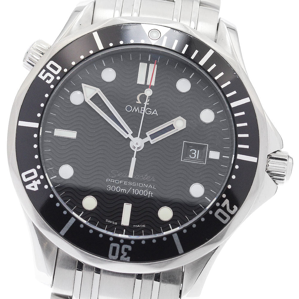 OMEGA Seamaster300 212.30.41.61.01.001 Date black Dial Quartz Men's Watch_894946