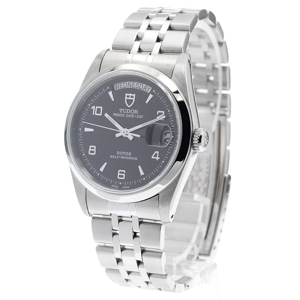 TUDOR Prince Date Day 76200 black Dial Automatic Men's Watch_894947