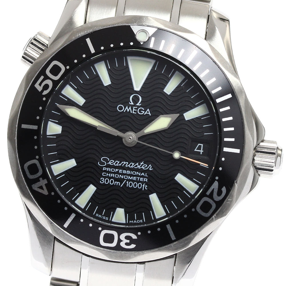 OMEGA Seamaster300 Professional 2252.50 black Dial Automatic Boy's Watch_894972