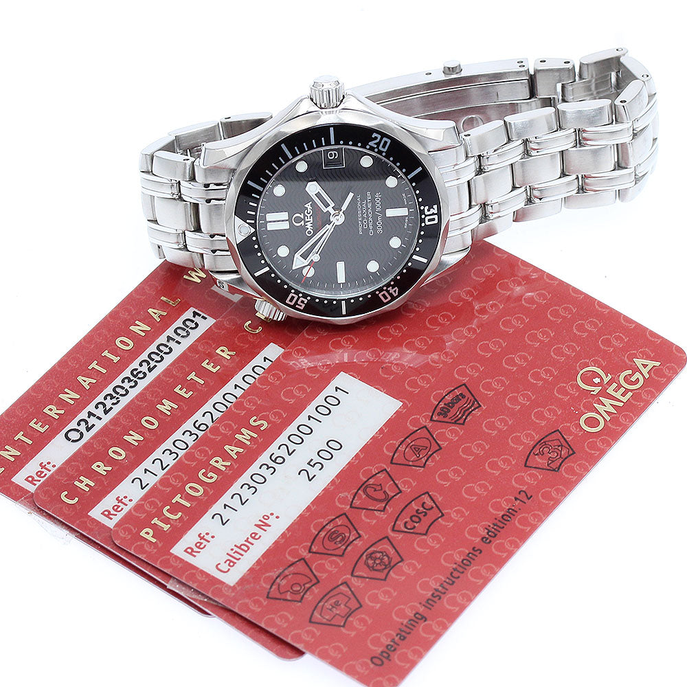 OMEGA Seamaster300 212.30.36.20.01.001 Date Co-Axial Automatic Boy's_894974
