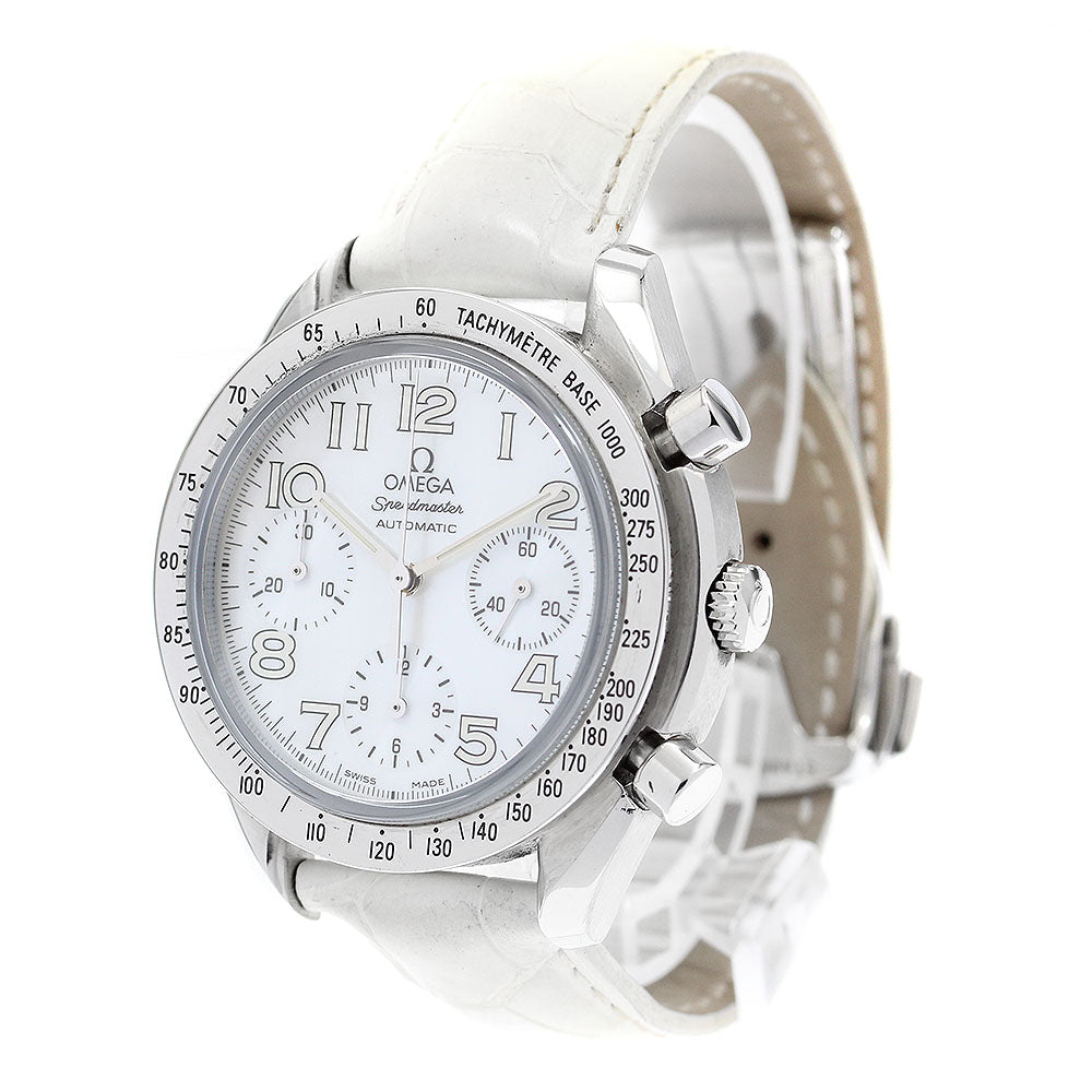 OMEGA Speedmaster 3834.70.36 Chronograph White shell Dial Automatic Ladies Watch_894977