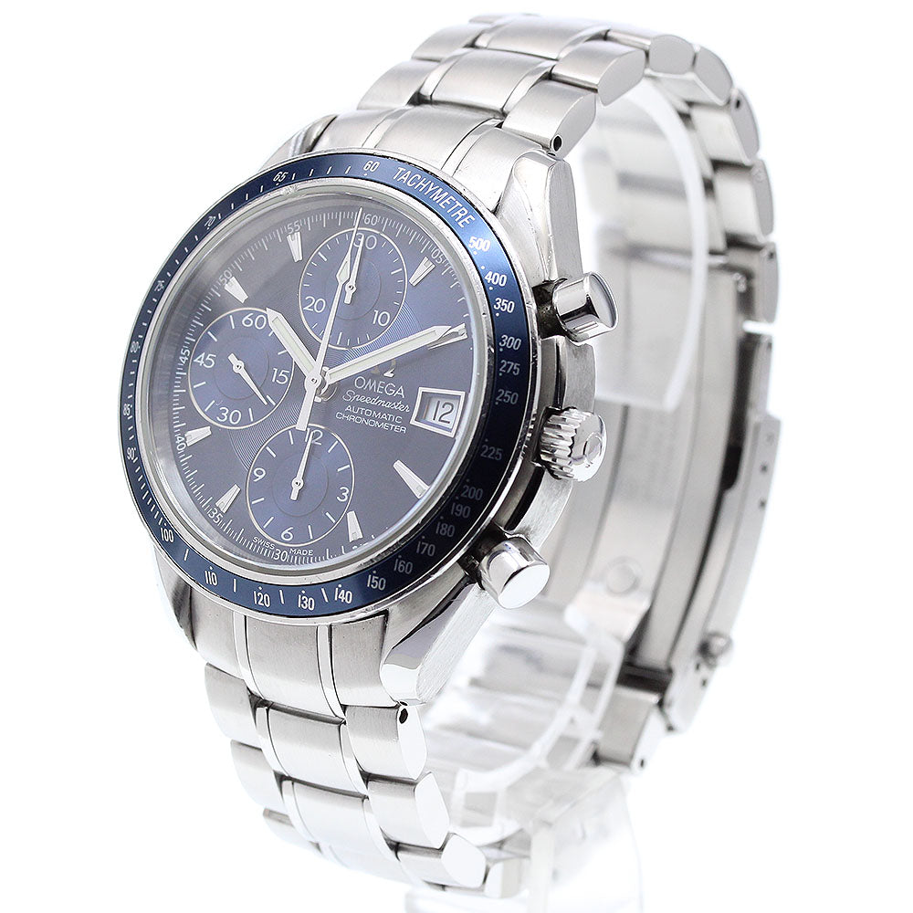 OMEGA Speedmaster 3212.80 Chronograph blue Dial Automatic Men's Watch_894978