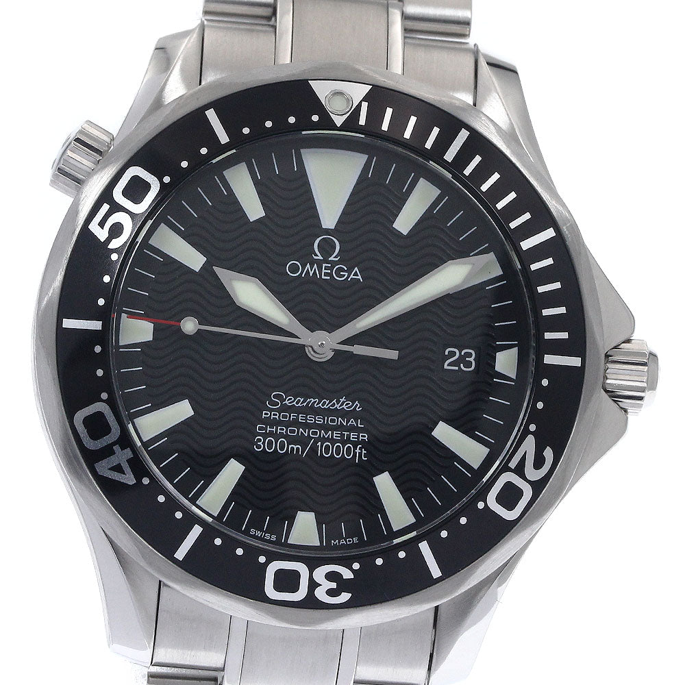 OMEGA Seamaster300 2254.50 Date black Dial Automatic Men's Watch_894992