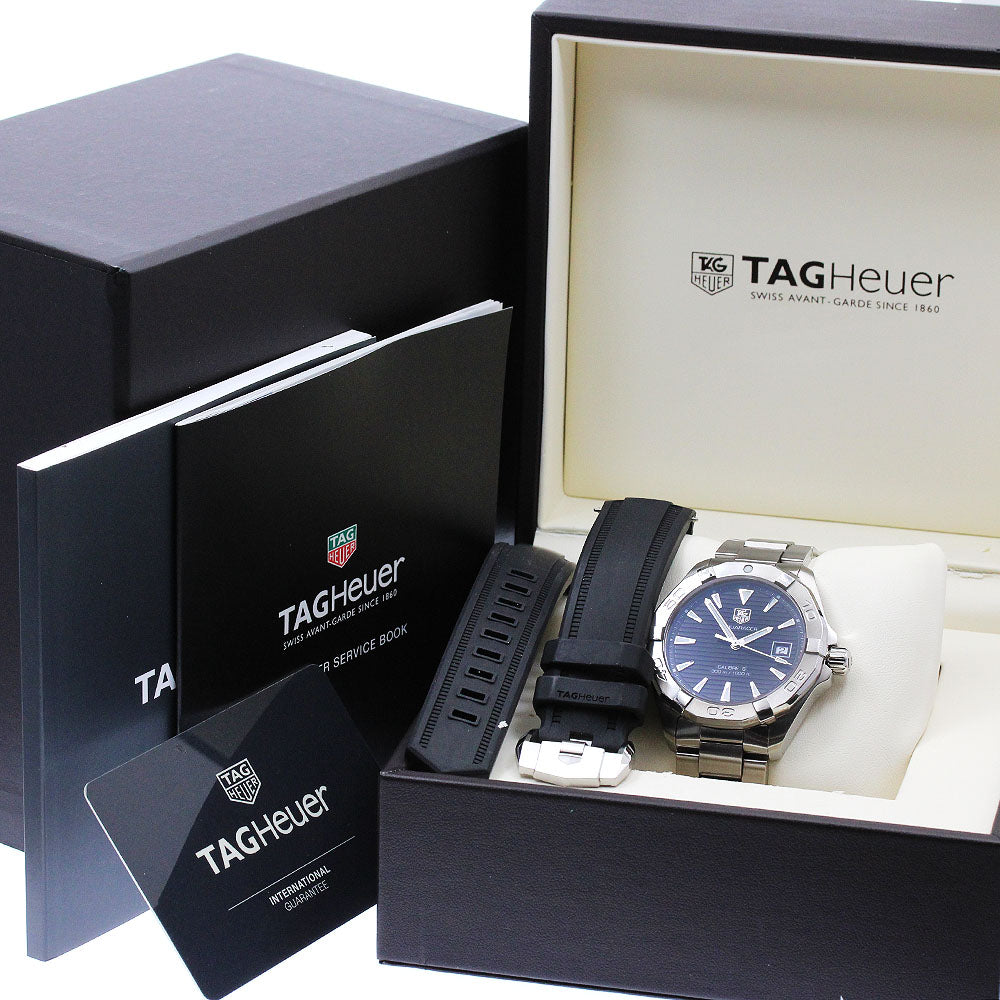 TAG HEUER Aquaracer WAY2110.BA0928 Date Black Dial Automatic Men's Watch_895001
