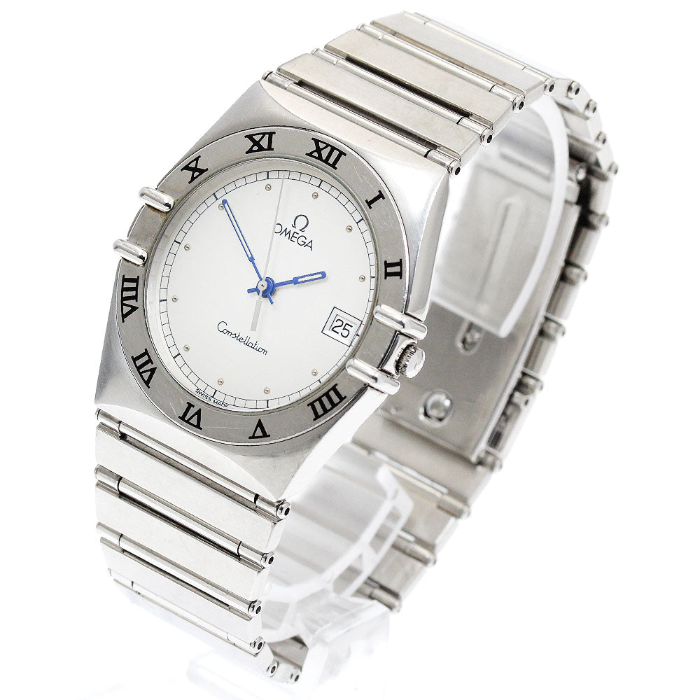 OMEGA Constellation Date Silver Dial Quartz Men's Watch_895007