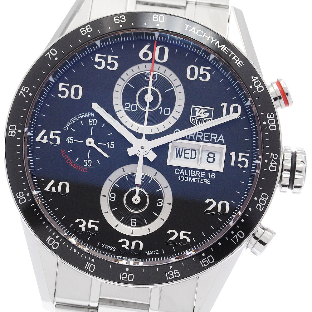 TAG HEUER Carrera CV2A10.BA0796 Chronograph black Dial Automatic Men's_895034