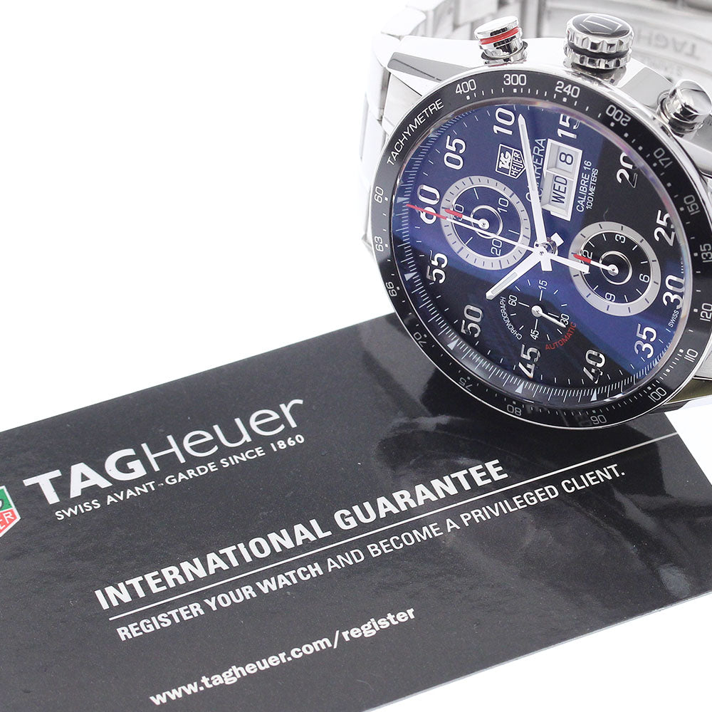 TAG HEUER Carrera CV2A10.BA0796 Chronograph black Dial Automatic Men's_895034