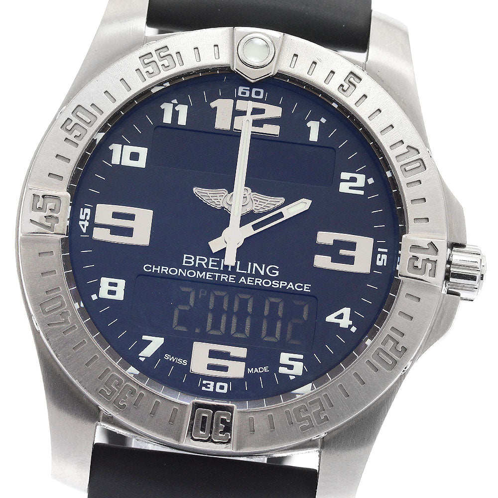 BREITLING Aerospace Evo E79363 Black Dial Quartz Men's Watch_895037