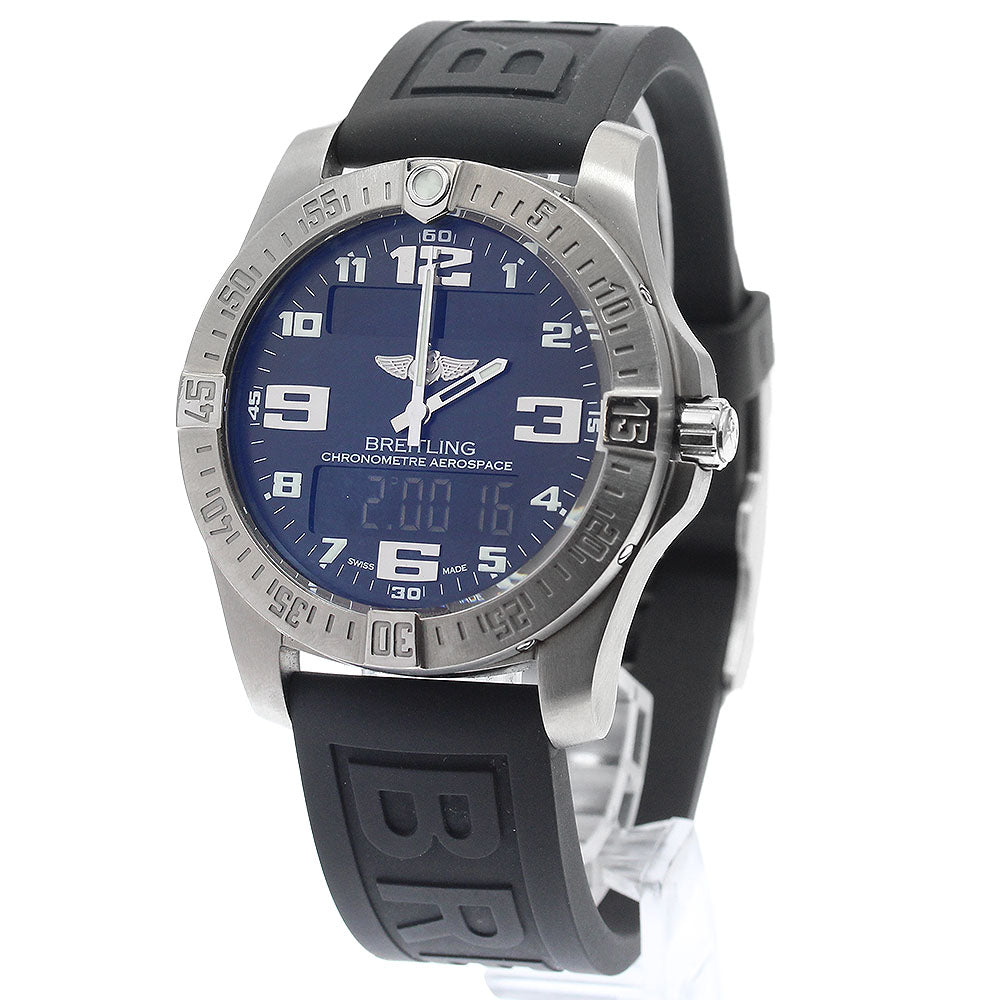 BREITLING Aerospace Evo E79363 Black Dial Quartz Men's Watch_895037