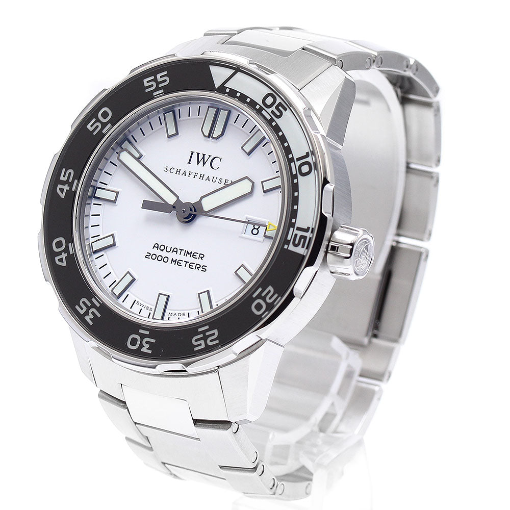 IWC SCHAFFHAUSEN Aqua timer IW356809 white Dial Automatic Men's Watch_895038