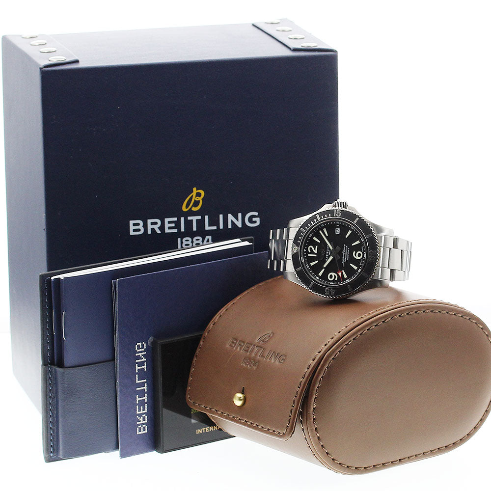 BREITLING Super Ocean 42 A17366 Date black Dial Automatic Men's Watch_895039