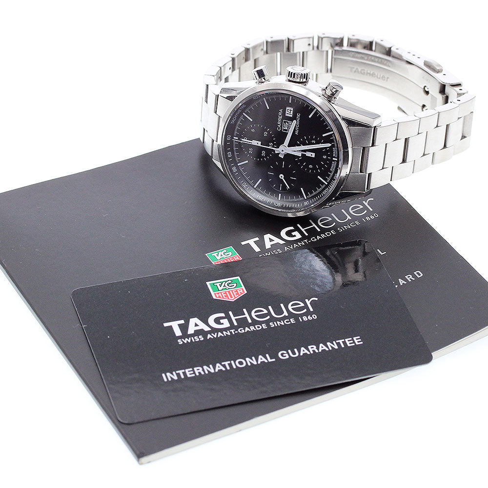 TAG HEUER Carrera CAR2210.BA0721 Chronograph black Dial Automatic Men's_895043
