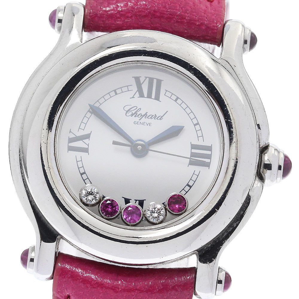 Chopard Happy sports 27/8245-42 5P white Dial Quartz Ladies Watch_895050