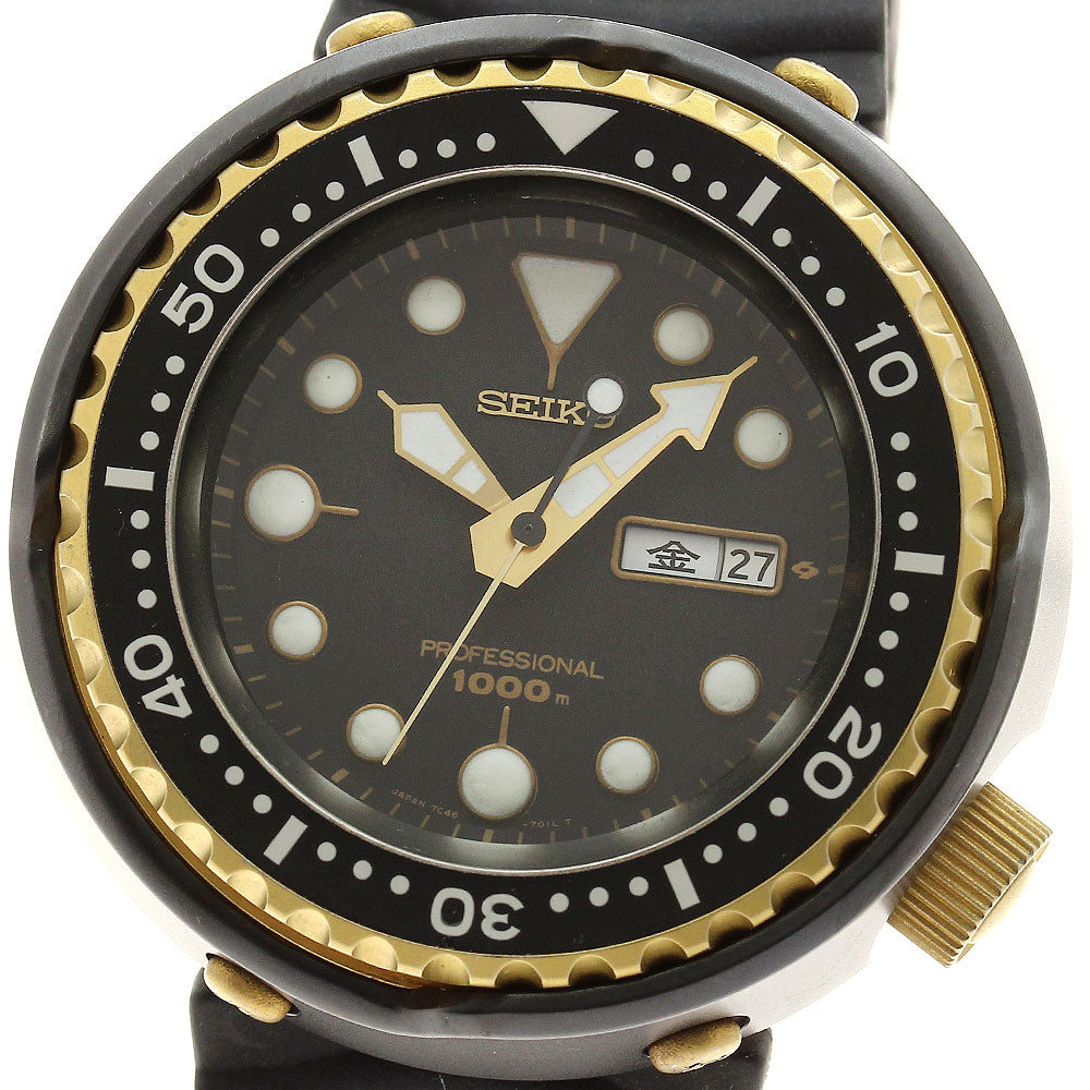 SEIKO Professional diver SSBS018/7C46-7008 Day date Quartz Men's_895051