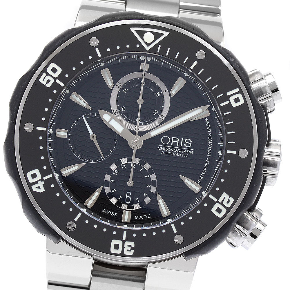 ORIS Professional diver 7630-71 Chronograph Date Automatic Men's Watch_895067