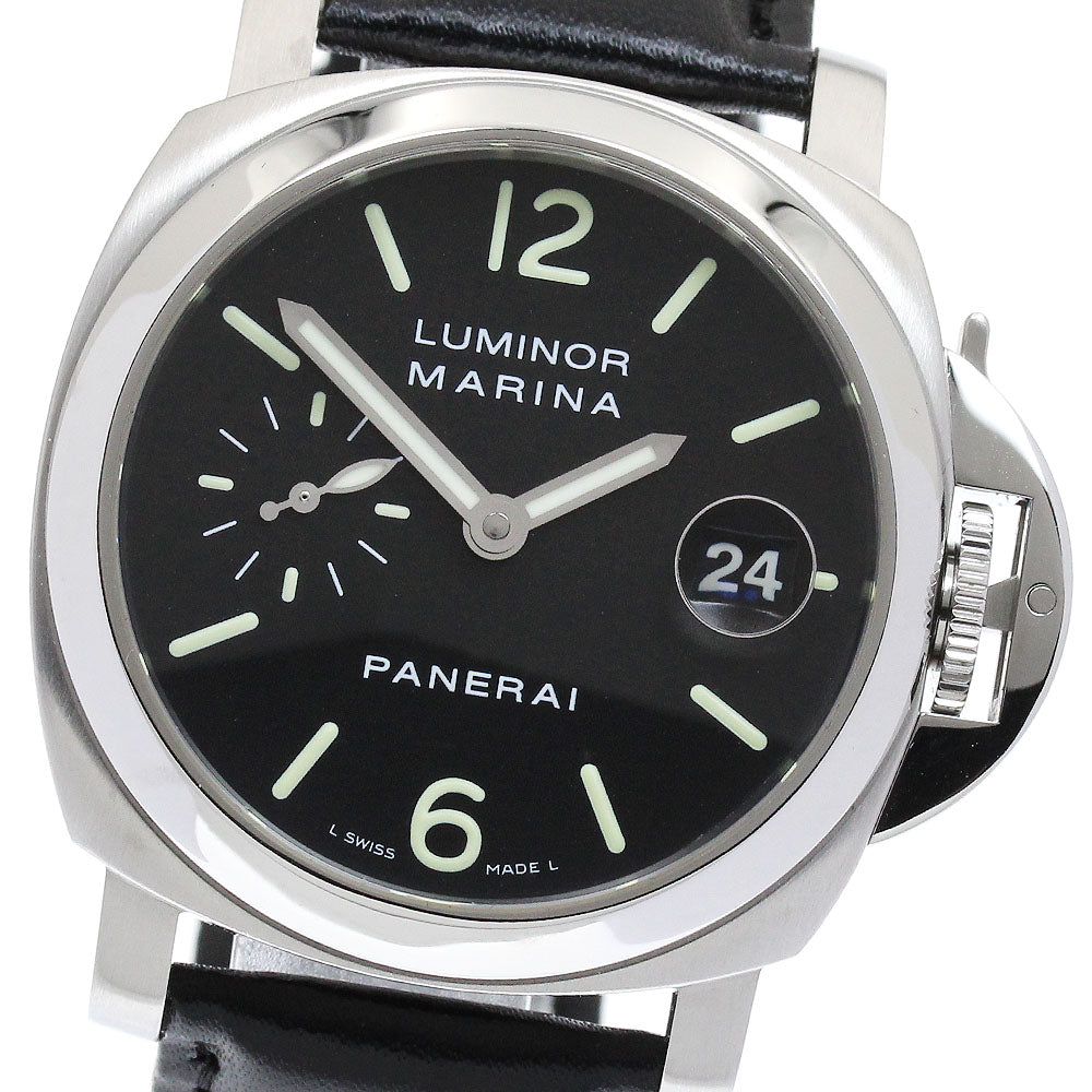 PANERAI Luminor Marina PAM00048 Small Second black Dial Automatic Men's_895068