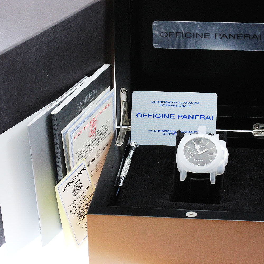 PANERAI Luminor Marina PAM00048 Small Second black Dial Automatic Men's_895068