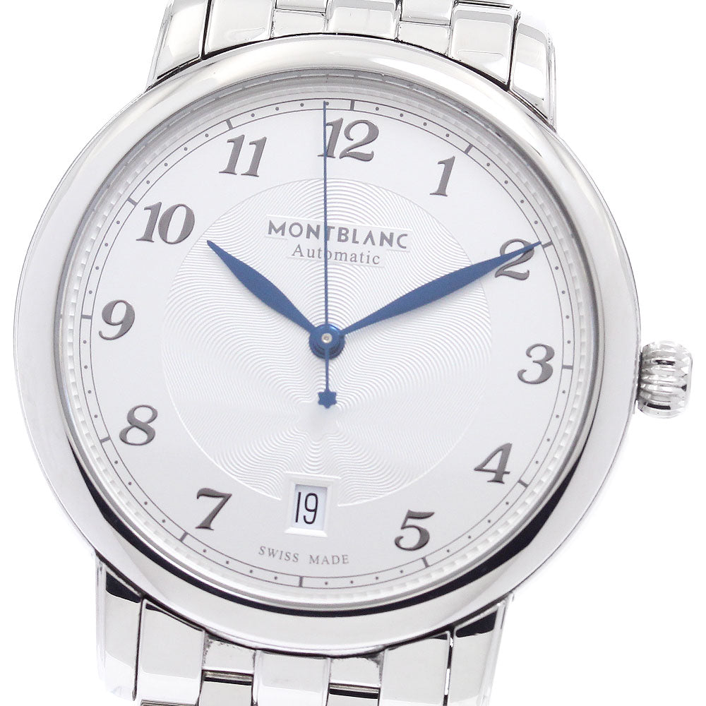 MONTBLANC Star Legacy 117323 Date Silver Dial Automatic Men's Watch_895069